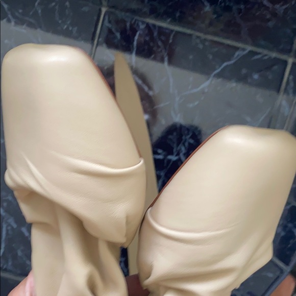 Celine (old) wrapped backless ankle boot beige - Picture 8 of 10